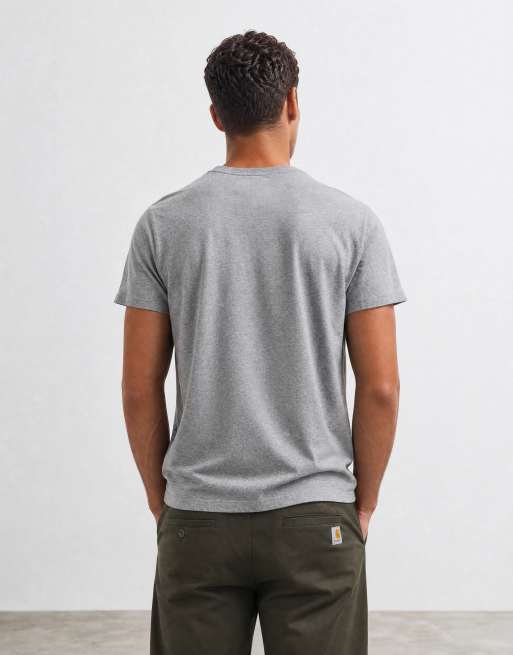 Levi's t-shirt med grafiskt camomönster och logga i ljusgrått, 8 av 10