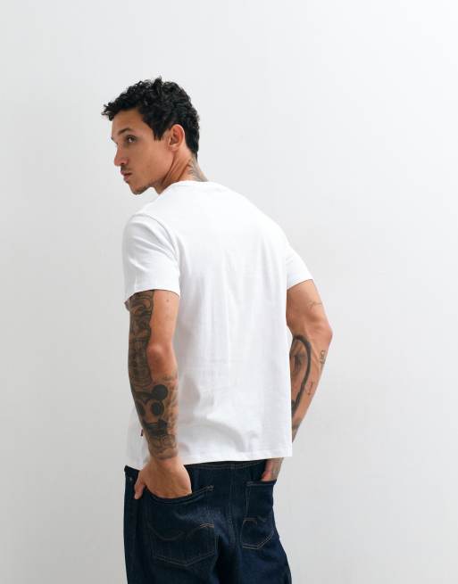 Levi's t-shirt med grafiskt camomönster och logga i vitt, 4 av 5