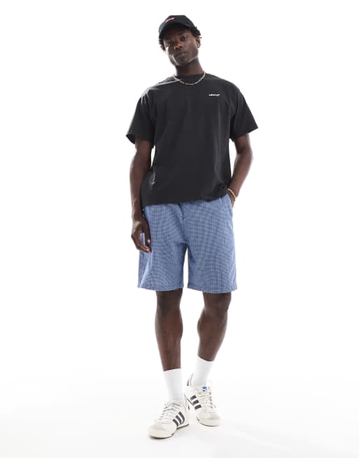 Levi's - T-shirt met grafische surfprint op de achterkant in zwart, 2 van 4