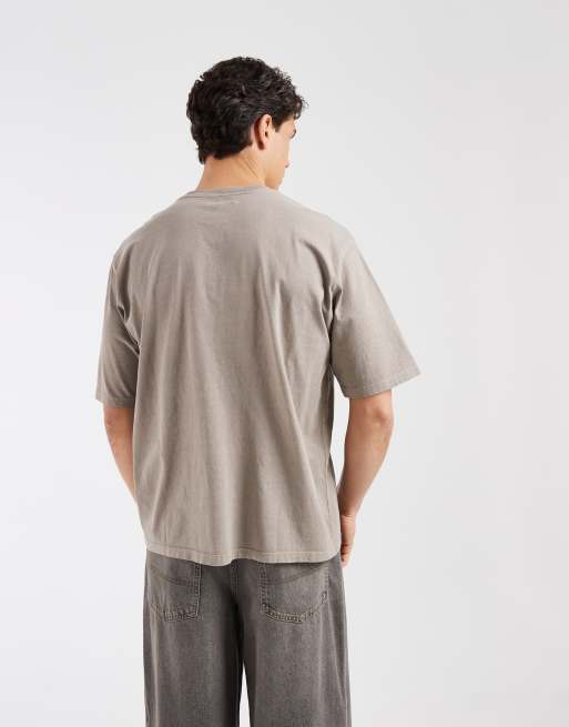 Levi's - T-shirt oversize à imprimé graphique - Marron, 5 de 5