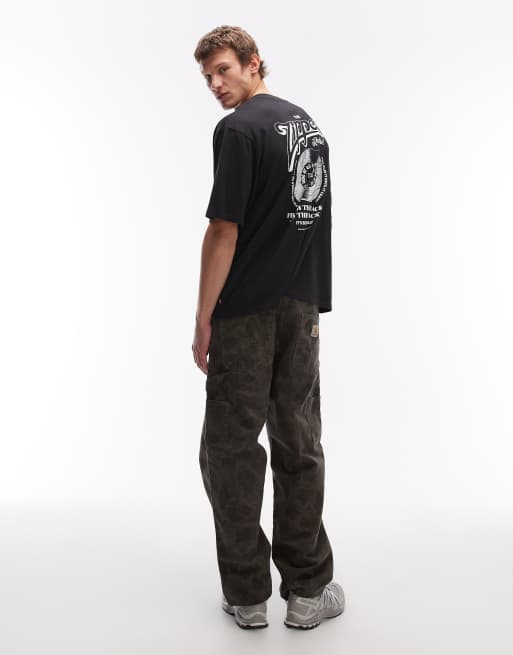 Levi's - T-shirt oversize nera con grafica sul retro, 2 di 5