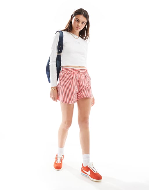 Levi's - T-shirt style sport à manches longues avec logo à pois scintillant - Blanc, 3 de 4