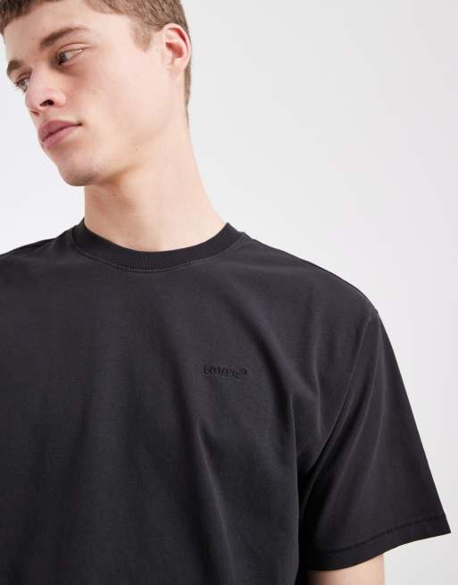 Levi's - T-shirt vintage avec étiquette rouge - Noir , 2 de 5