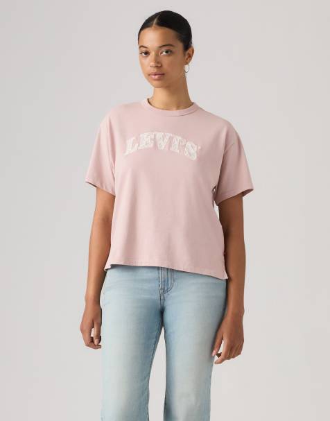 Levi's t-shirt vintage graphique rose - view 1