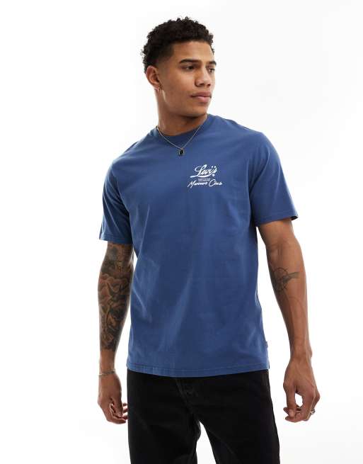 Levis t shirt navy online