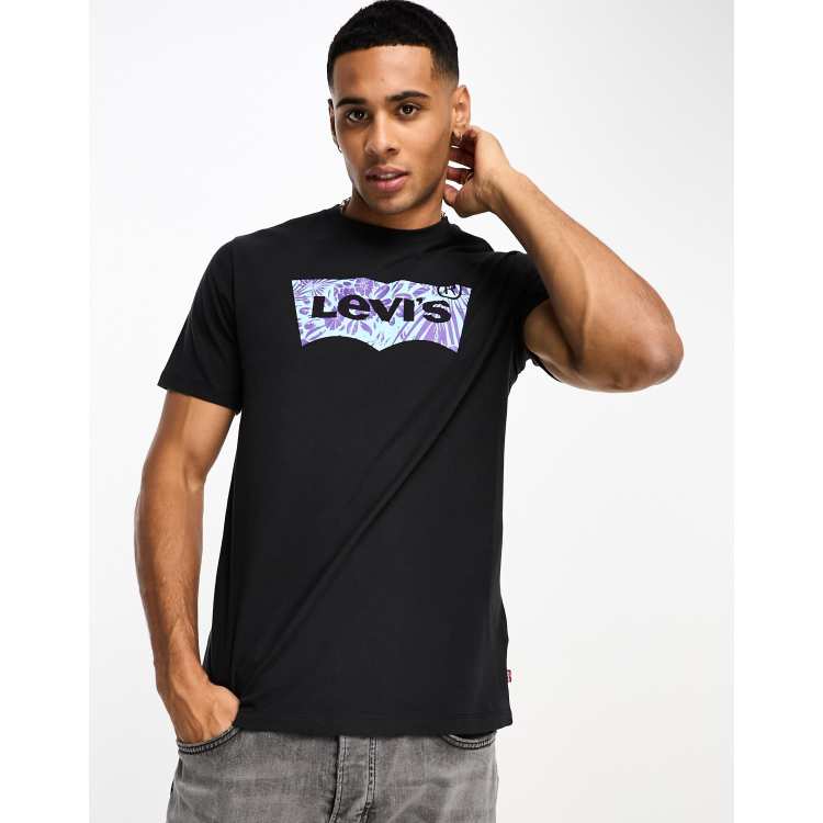 Levi's small chest boxtab logo t-shirt in white