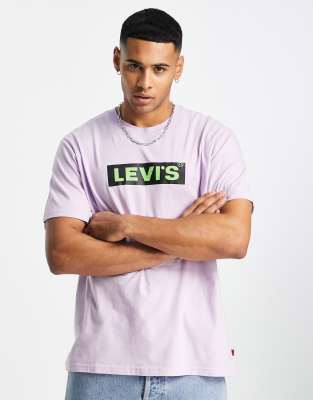 levi's purple shirt