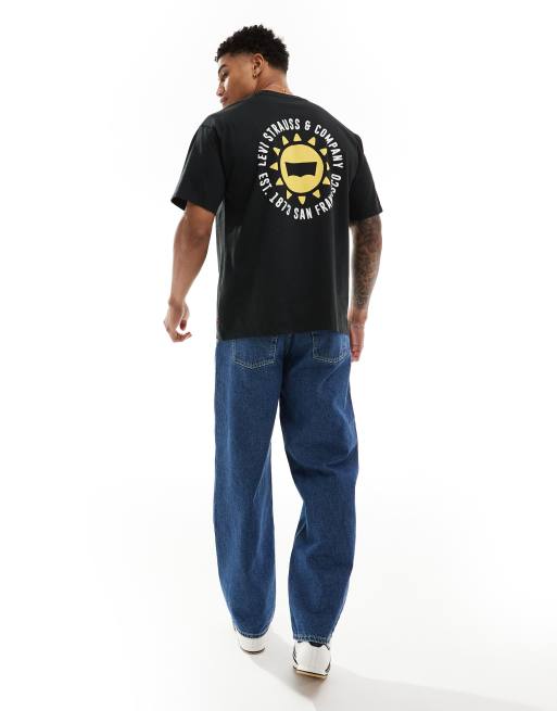 関税込み【  Jeans】logo back print t-shirt 206859171-1-white