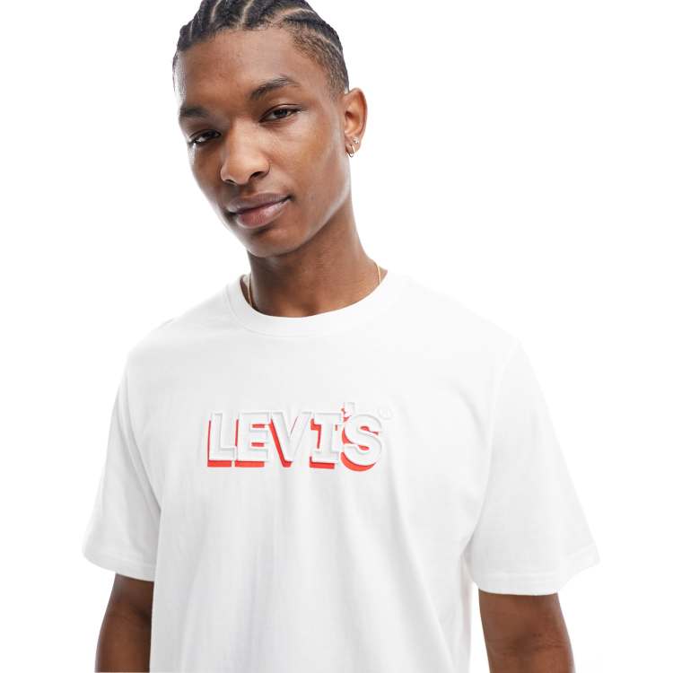 White cheap tshirt levis