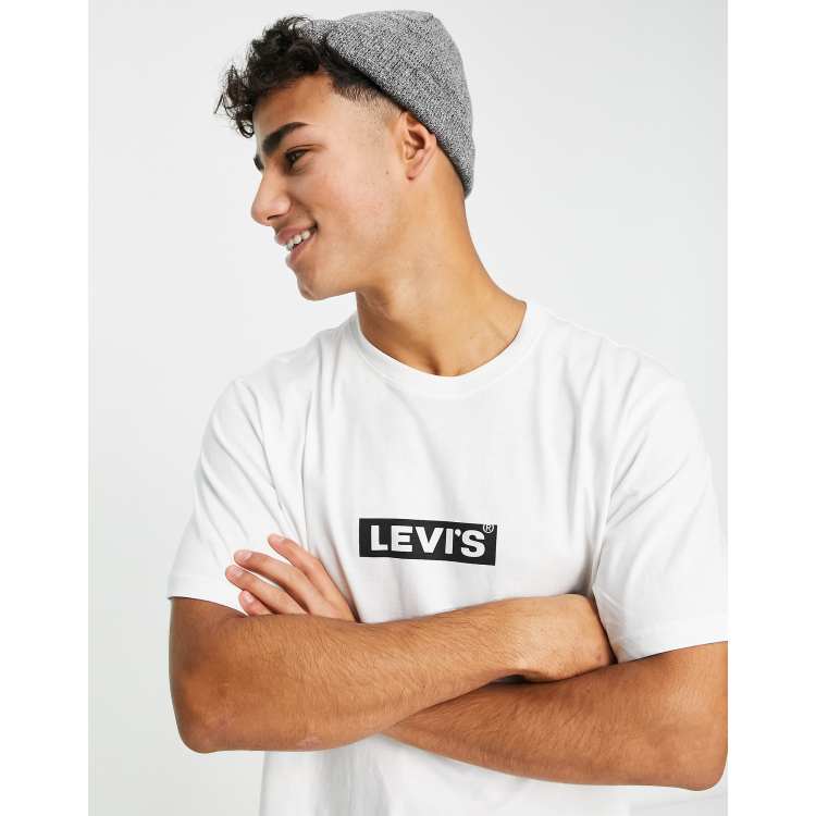 Levis box logo t shirt hotsell