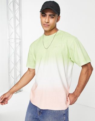 Levi's t-shirt with small logo in tie dye print