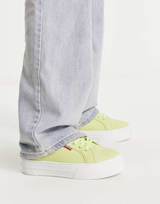 Levis platform shop sneakers