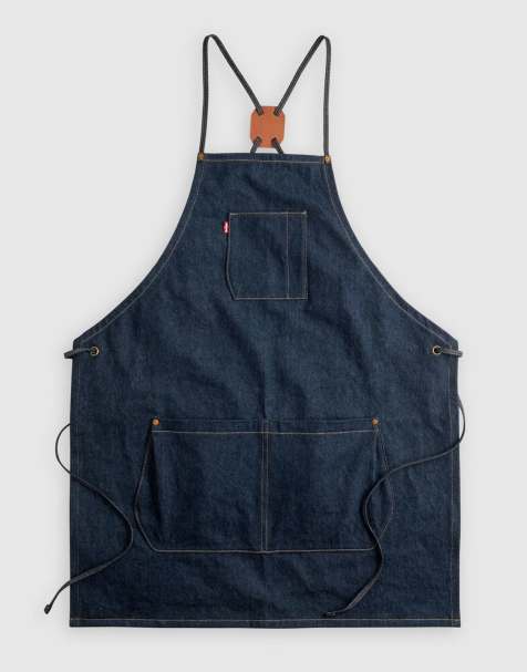 Levi's - Tablier en jean - Bleu foncé - view 1
