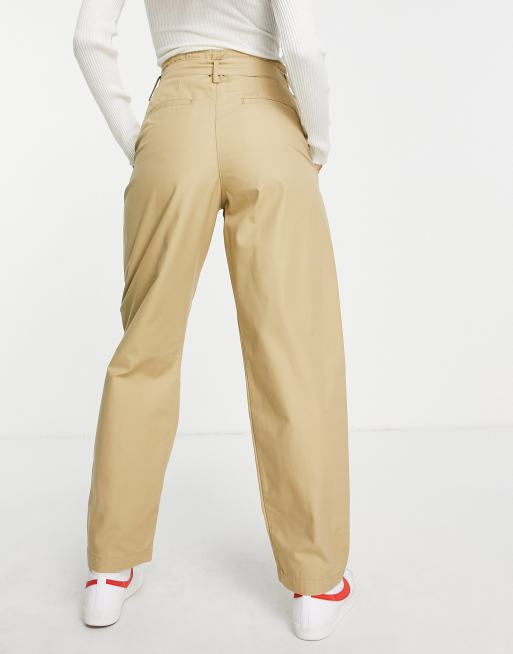 Levi's tailor high loose tapered trousers soft structure incence | ASOS