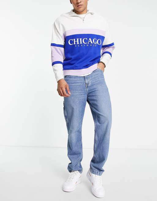 Levi's tapered carpenter fit jeans in blue