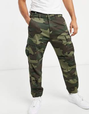 camouflage levi cargo pants