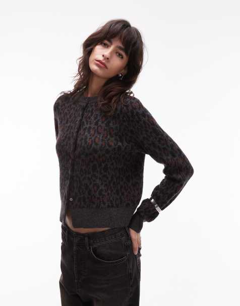 Levi's – Tara – Strickjacke mit Leopardenmuster - view 1