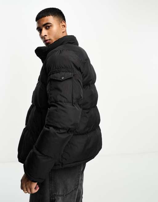 Levi's puffer jacket store black