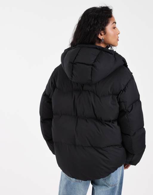 Levi's tate puffer jacket in black, 4 of 4