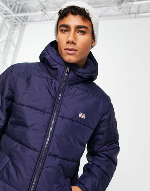 Levi's hooded puffer clearance jacket