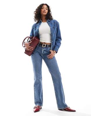 Levi's Iconic Western Buttondown In Navy