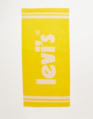 Levi's terry towel in yellow