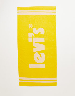 Levi's terry towel in yellow