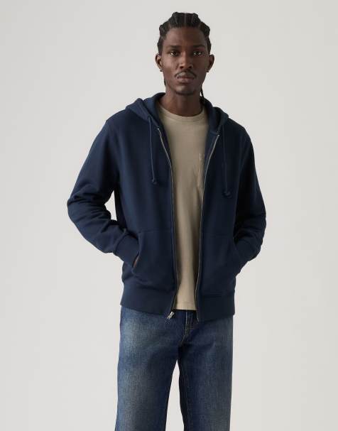 Levi's The original hm con zip in blu - view 1
