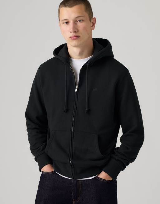 Levi's The Original hm con zip in nero, 4 di 4