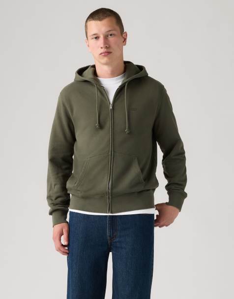 Levi's The original hm con zip in verde - view 1
