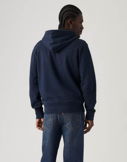 Levi's The original hm zip up fog in blue, 2 of 4