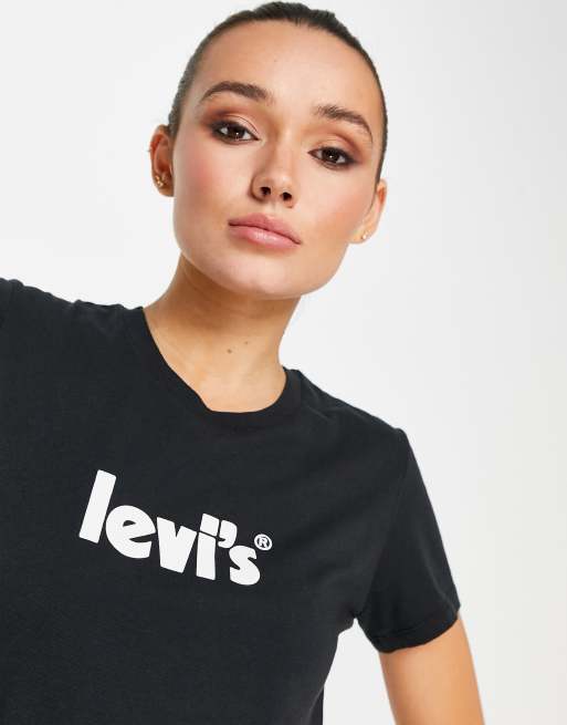 T shirt levis noir sales