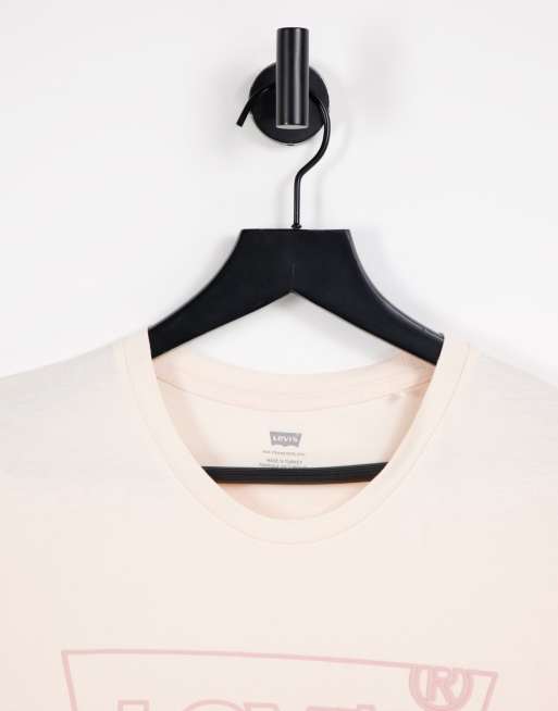 Levi's – The Perfect T-shirt – T-shirt med konturerad logga och snäcka, 3 av 4