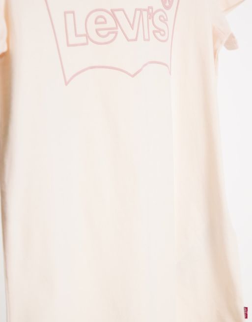 Levi's – The Perfect T-shirt – T-shirt med konturerad logga och snäcka, 4 av 4