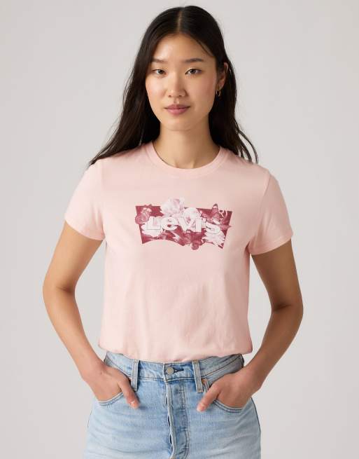 Levi's The perfect tee rosa, 4 di 4