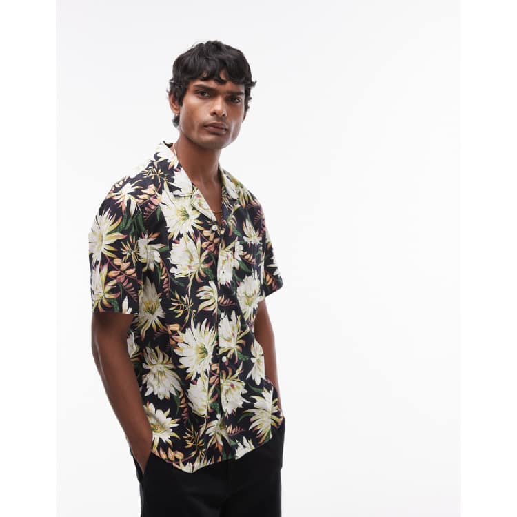 Levis Floral Polo White Levi's Cubano Short Sleeve Shirt Parrots