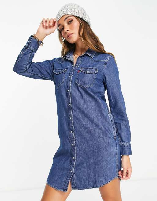 Stranda V2 Insulated W Jacket | CdsprovidenciaShops | Levi's the ultimate  western denim shirt dress in mid blue