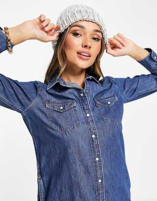 Levi's Denim Shirt Dress