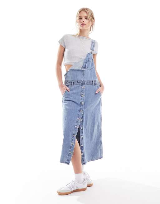 Levis overall outlet skirt