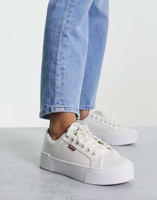 Levis platform clearance sneakers