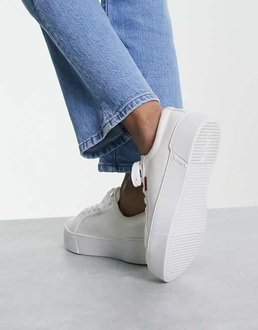 Levi's flatform lace on sale up trainer