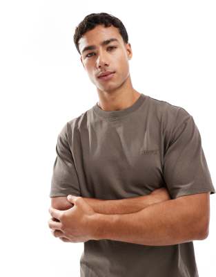 Levi's Tonal Logo Vintage Oversized Garment Dye T-shirt In Gray