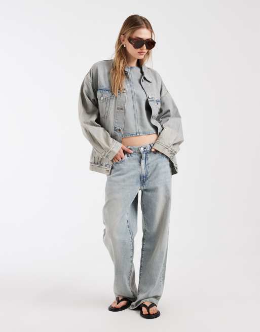 Levi's - Top en jean - Gris, 3 de 4