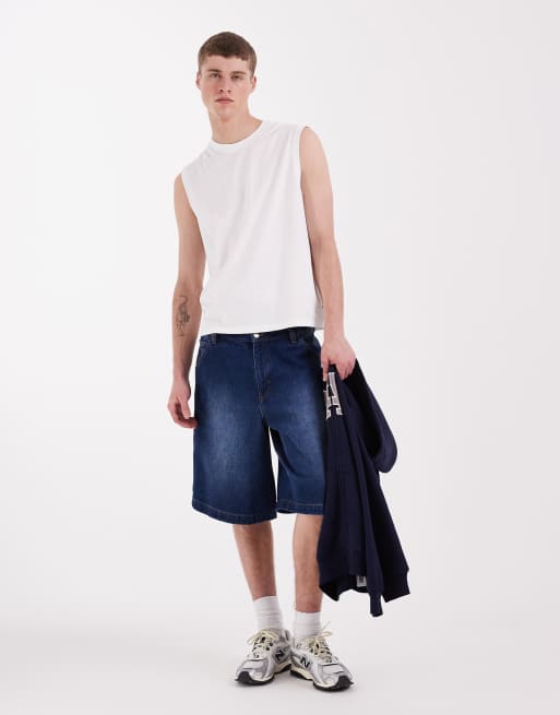 Levi's - Top senza maniche bianco slavato, 2 di 5