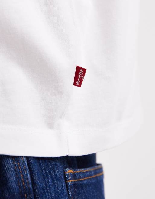 Levi's - Top senza maniche bianco slavato, 4 di 5