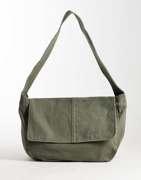 Levi's torba listonoszka Oliver w kolorze khaki - view 1