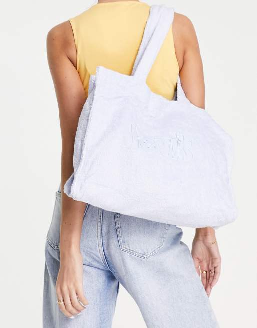 Levi's - Tote bag en tissu éponge - Bleu clair | ASOS