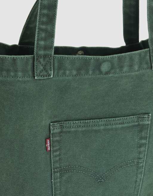 Levi's tote in groen, 3 van 4
