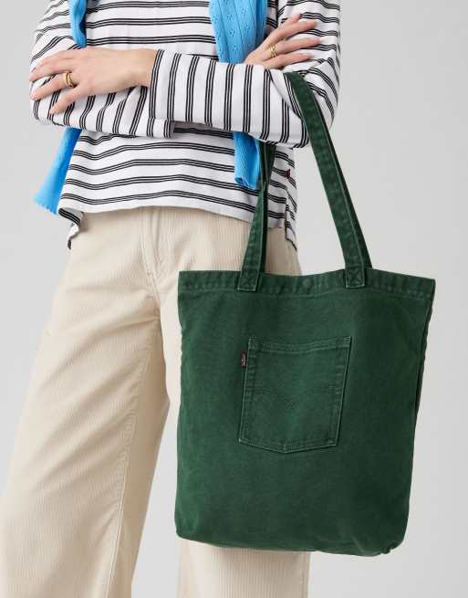 Levi's tote in groen, 4 van 4