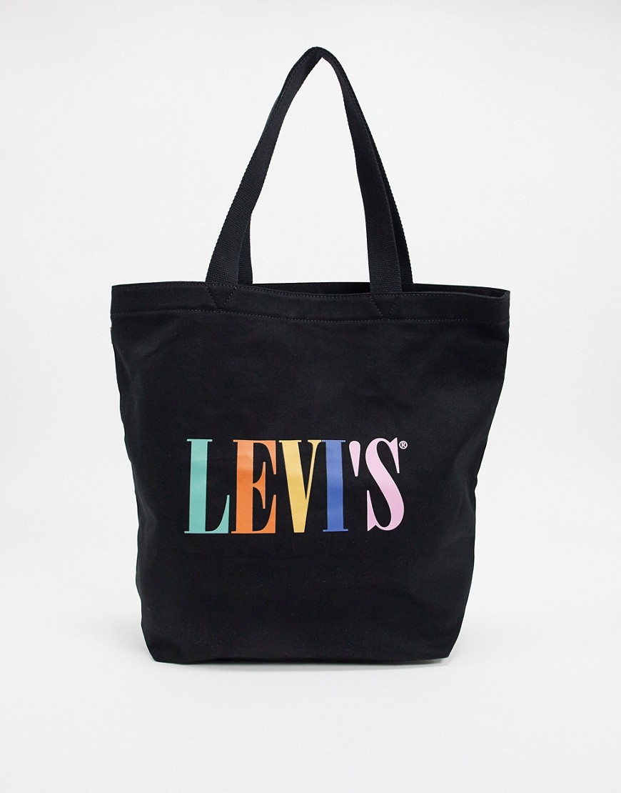 Levi's - Tote met logo-Zwart